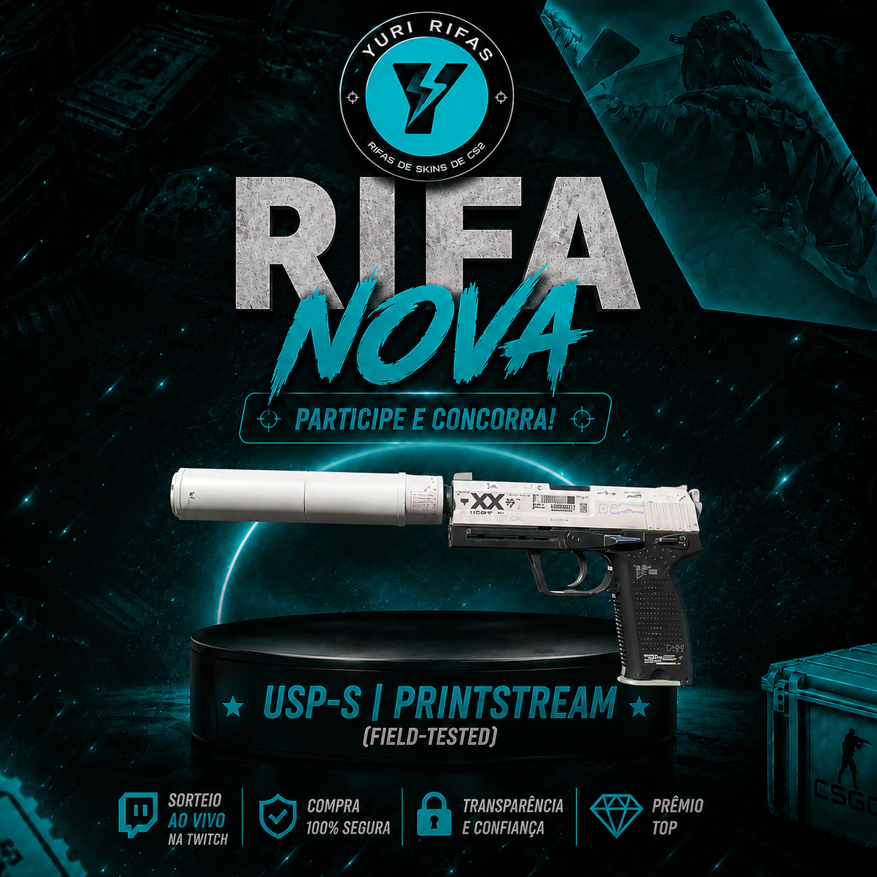 USP-S | Printstream (Field-Tested)